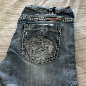 Cowgirl Tuff Rodeo Cream Jeans